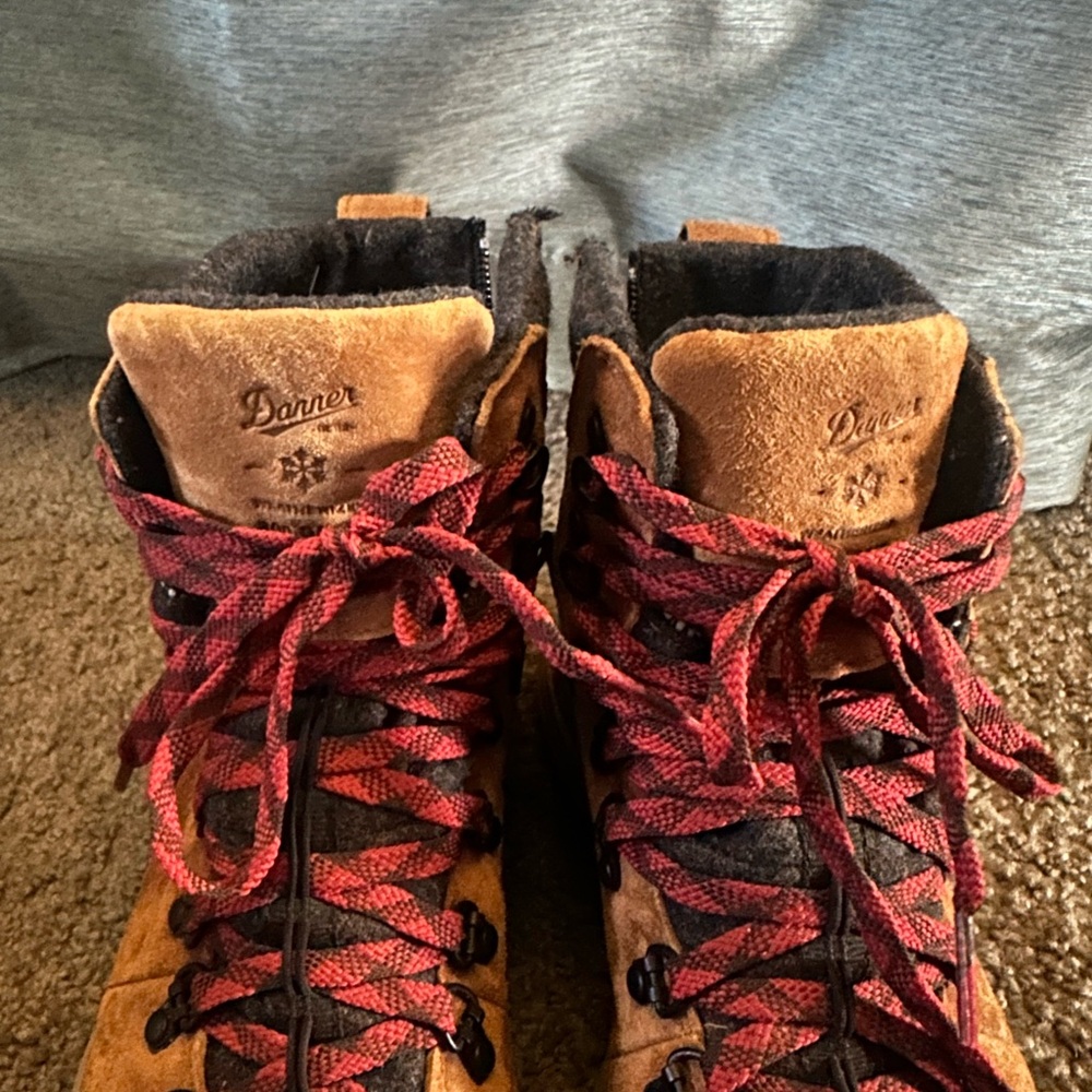 Danner Brown Leather Hiking Boots